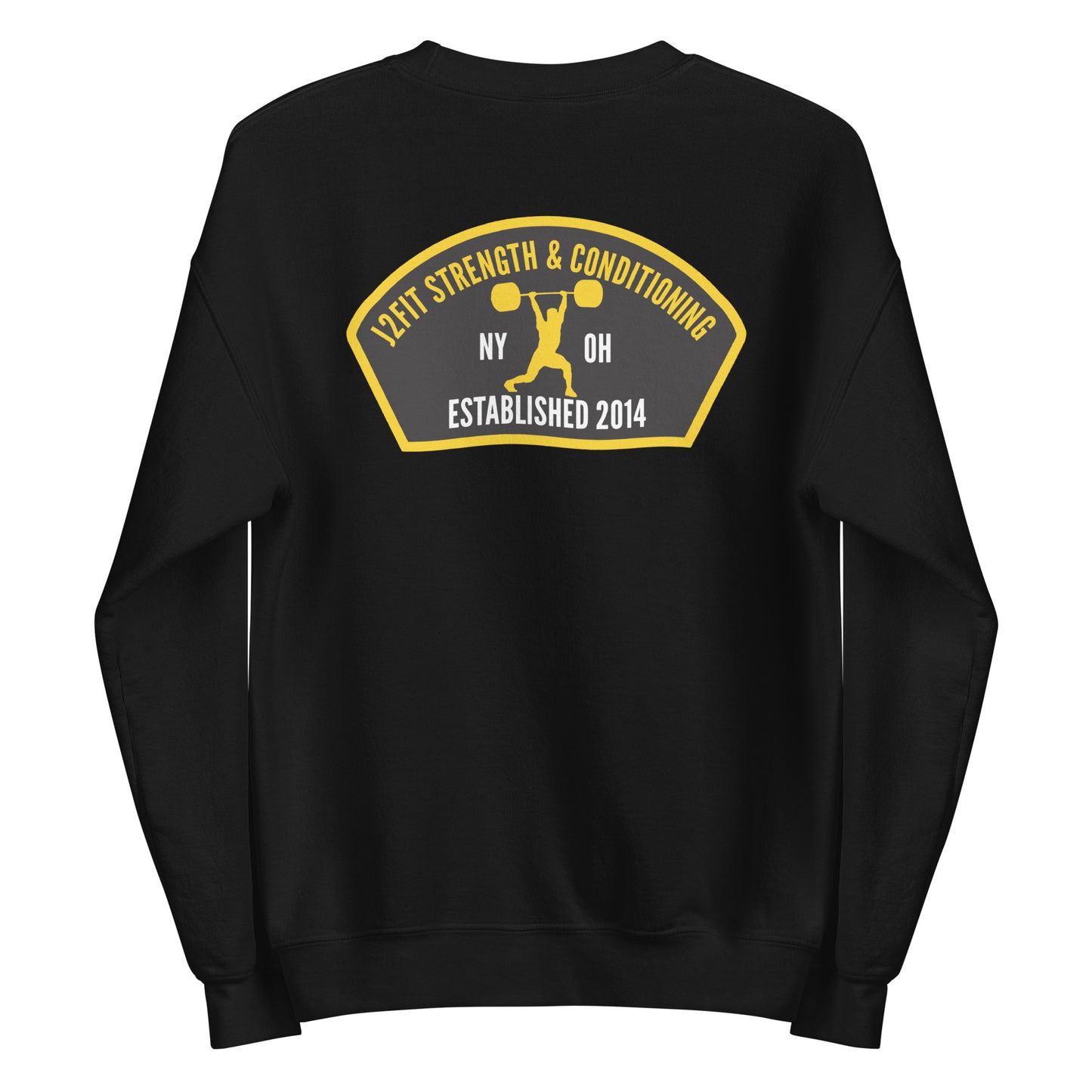 J2FIT Badge Crewneck Sweatshirt