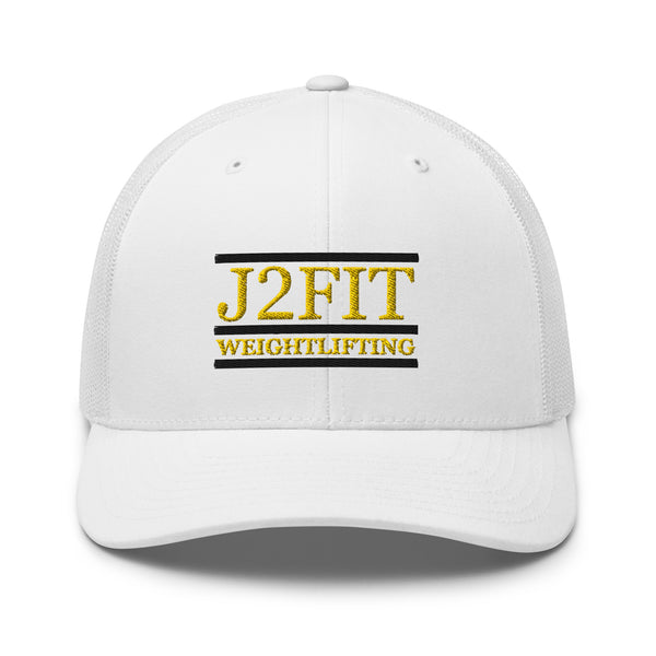 J2FIT Weightlifting Collegiate Trucker Cap