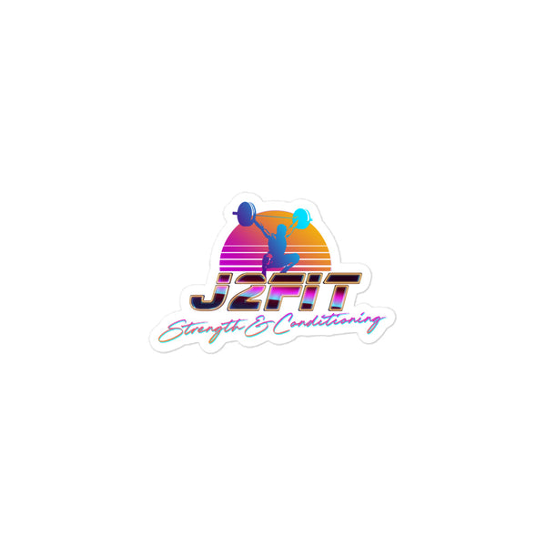 Retro J2FIT Sticker