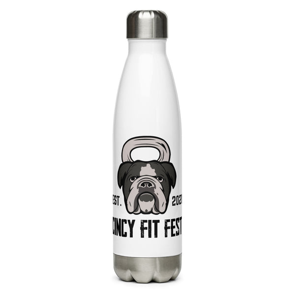 Cincy Fit Fest 2022 Stainless Steel Water Bottle