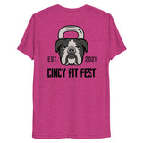 2022 Cincy Fit Fest Tri-Blend Unisex T-Shirt