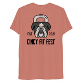 2022 Cincy Fit Fest Tri-Blend Unisex T-Shirt